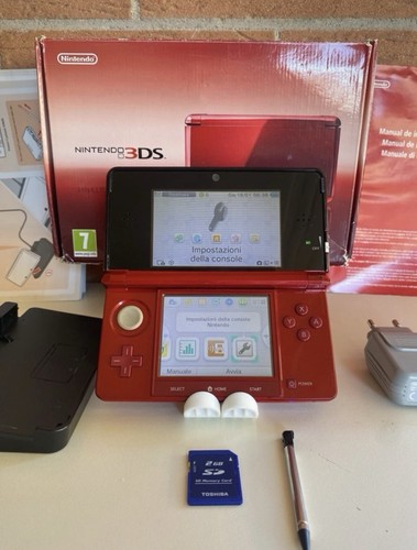 Nintendo 3ds rosso boxato - 3ds,