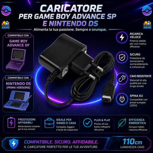 Caricatore gameboy advance - gameboy,