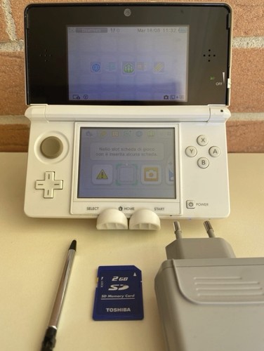 Nintendo 3ds bianco console - 3ds,