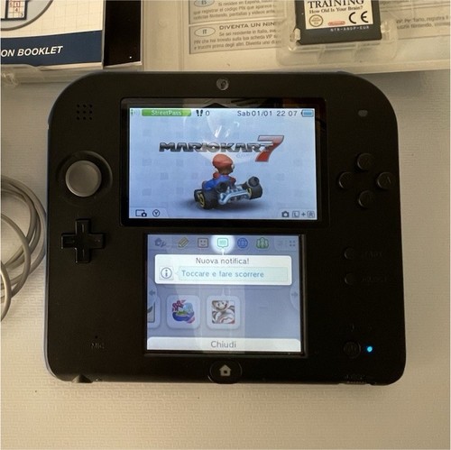 Nintendo 2ds nero blu 4gb - nintendo,