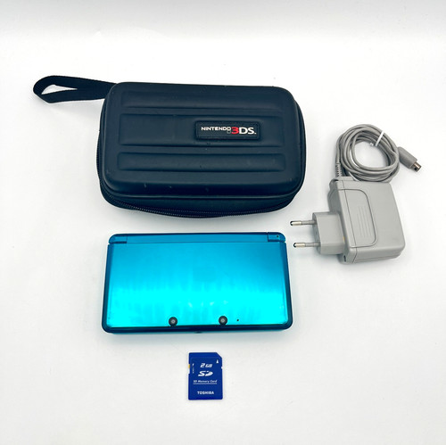 Nintendo 3ds aqua blu console - nintendo,