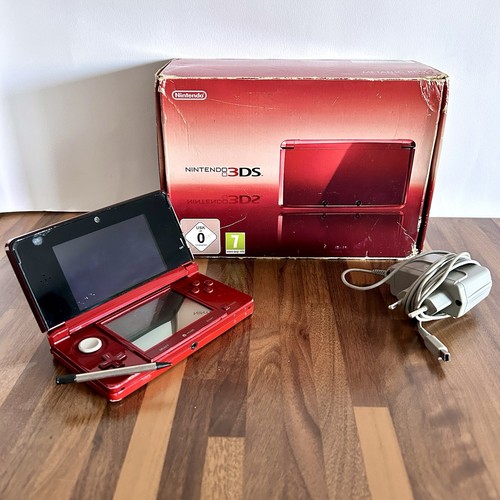 Console nintendo 3ds rossa - console,