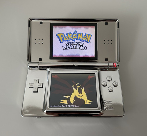 Nintendo lite custom silver - nintendo,