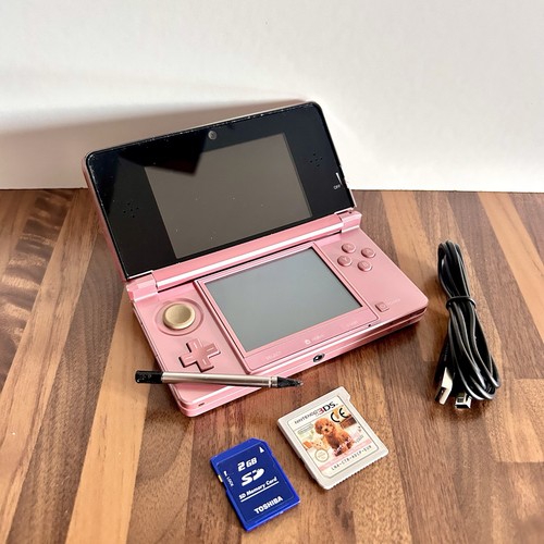 Console nintendo 3ds rosa pink - console,